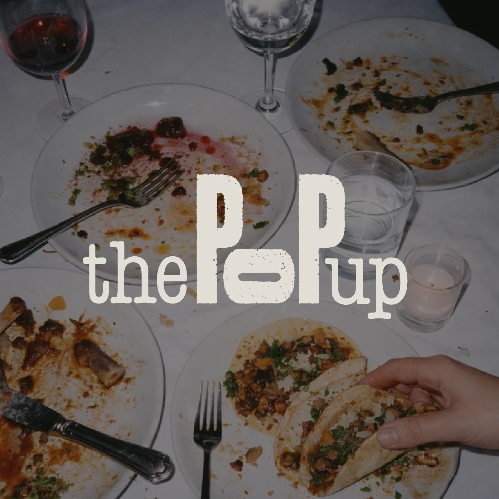 The PoPup branding από το Drop Studio