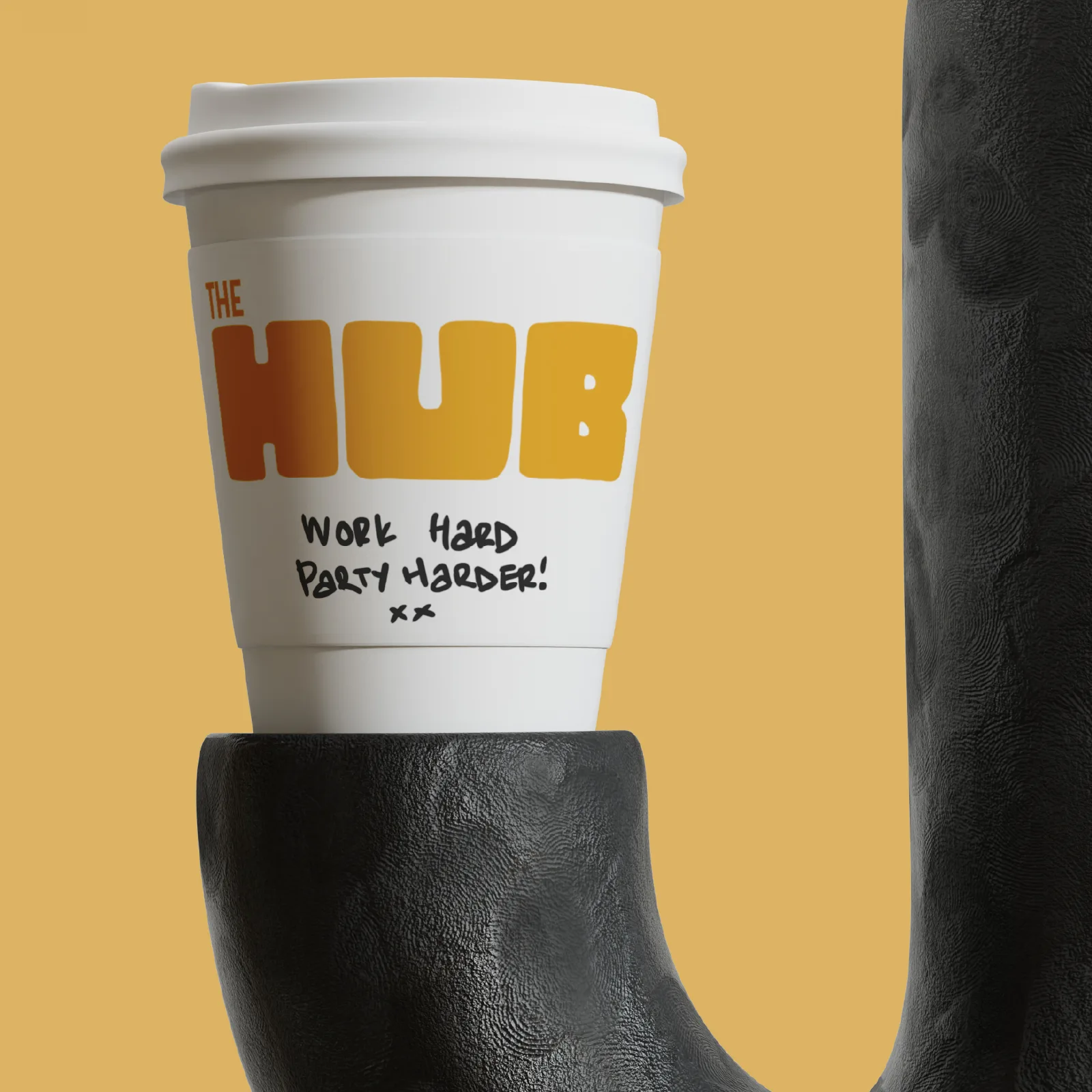 The Hub branding από το Drop Studio