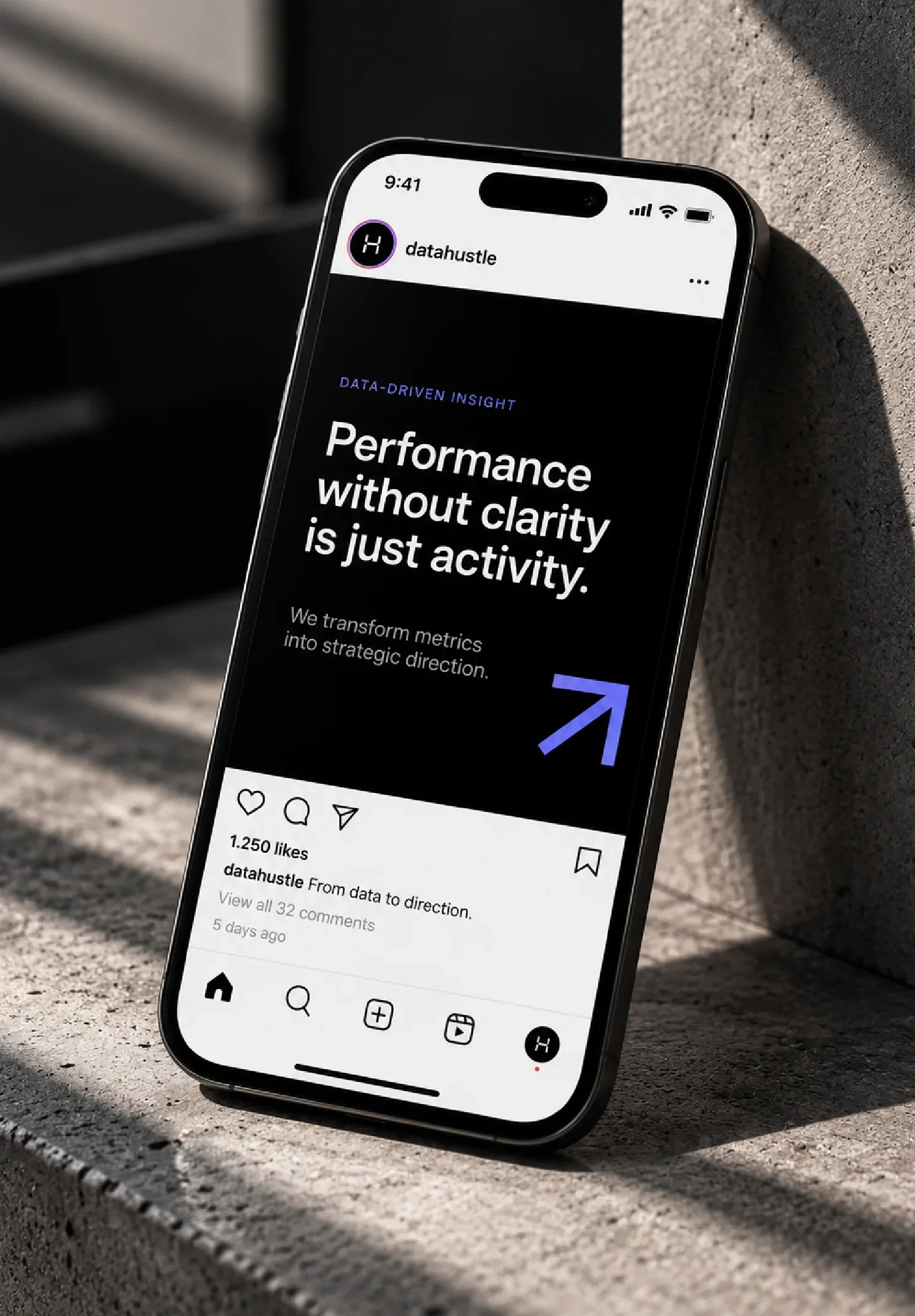 DataHustle branding από το Drop Studio