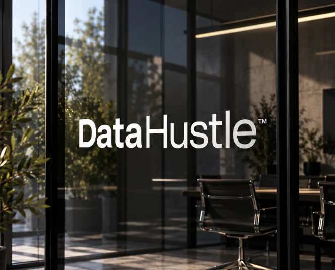 DataHustle branding από το Drop Studio
