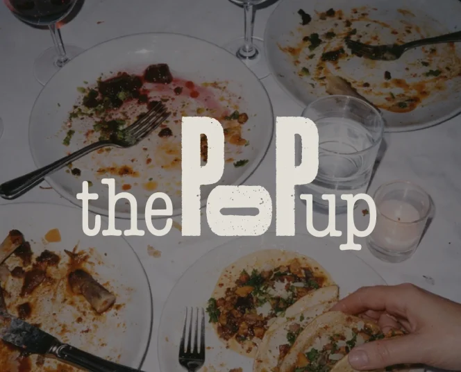 The PoPup branding από το Drop Studio
